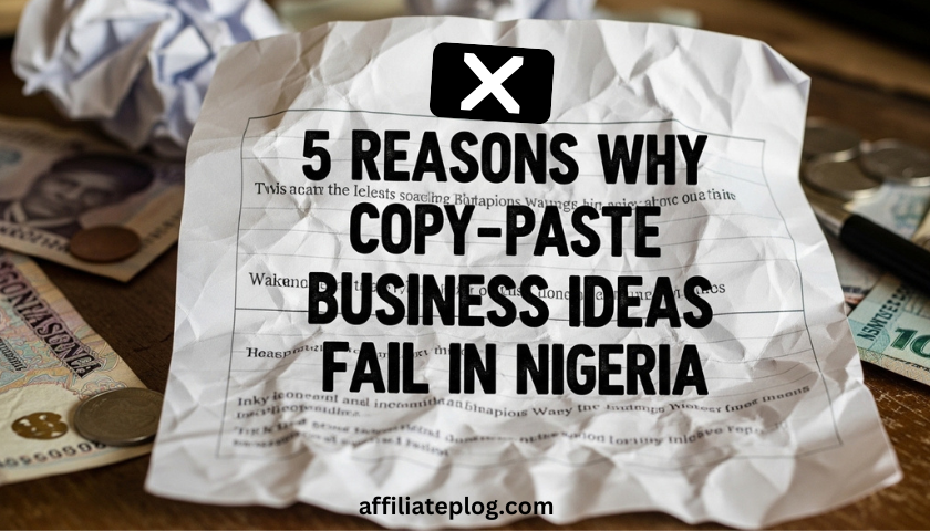 MUST READ: See 5 Reasons Why Copy-Paste Business Ideas Fail In Nigeria ...