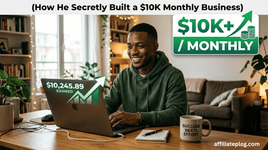 How A Broke 24-Year-Old Secretly Built a $10K Monthly Business